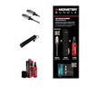 Monster Pack HDMI 8K – 4K 120Hz 48GBPS 1,8m + SCREENCLEAN 60ML + Power 4 pesa