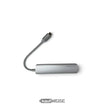 Satechi V2 õhuke USB-C mitmepordiadapter | 4K 60Hz HDMI ja 60W PD | Hõbedane