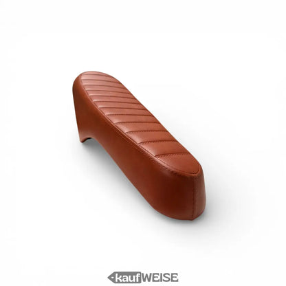 Braunes gestepptes E-Bike Sattel für Super73 ZX Z-Miami, Vintage-Leder