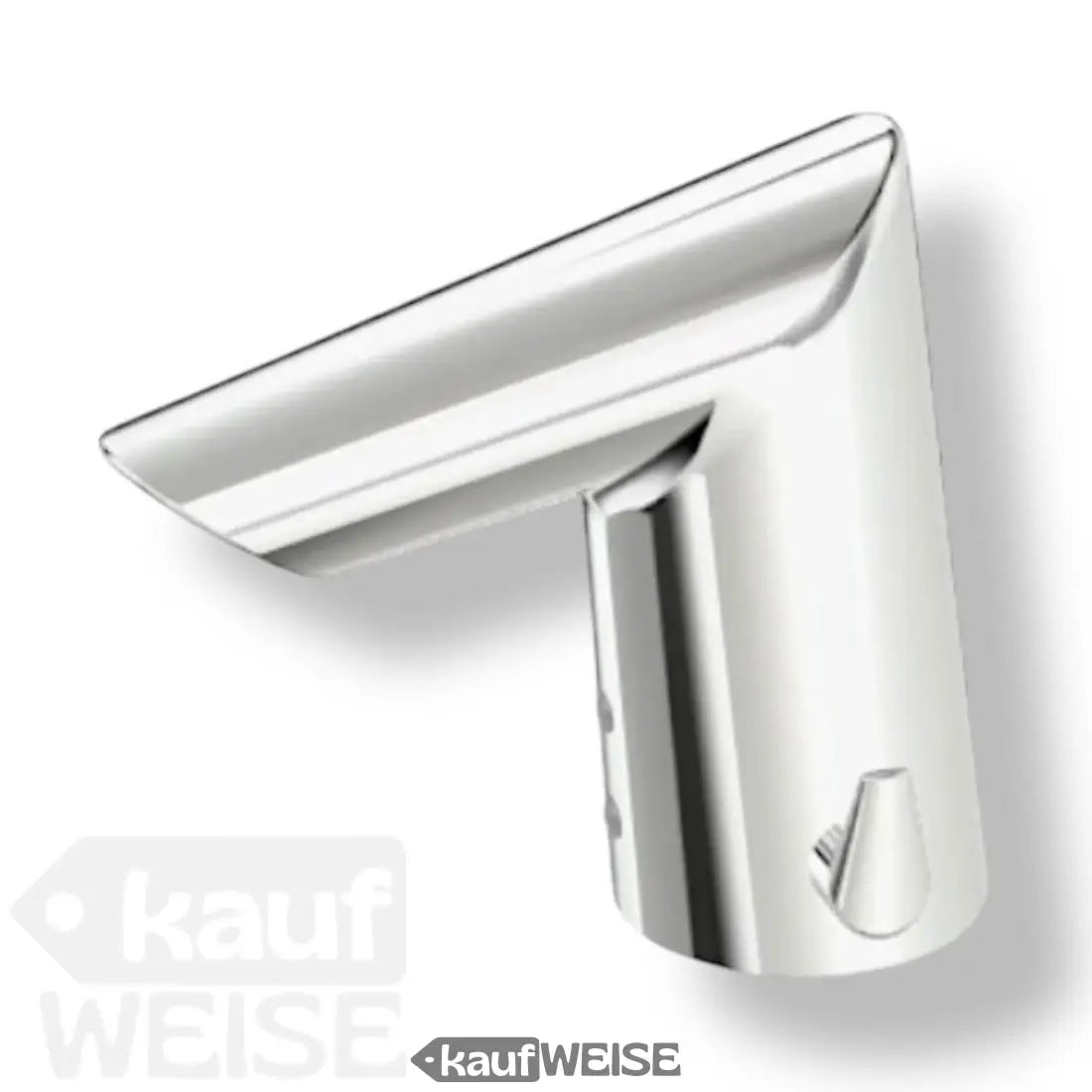 Silberne Eckklammer mit modernem Design und poliertem Finish für HANSAFIT Waschtischbatterie