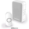 Honeywell Home DC311N juhtmeta uksekell – kaasaskantav ja akutoitega | Valge | Valju ja selge