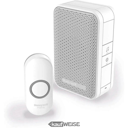 Honeywell Home DC311N juhtmeta uksekell – kaasaskantav ja akutoitega | Valge | Valju ja selge