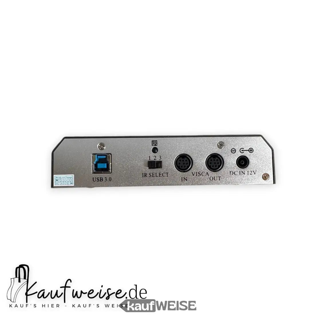 Silberner HuddleCamHD HC10X-GY-G3 PTZ Kamera Controller mit USB 3.0 und IR