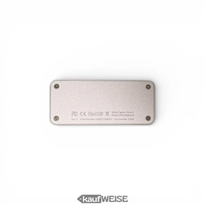 Magewell USB Capture HDMI Gen 2 refurbished: silbernes HDMI-zu-USB-3.0-Dongle