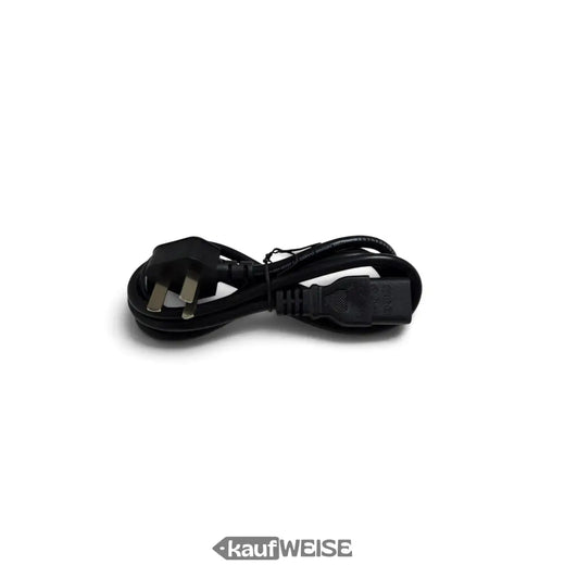 Netzkabel IEC C13 auf China-Stecker Typ I | 135 cm | Schwarz | Für C14-Kaltgerätestecker