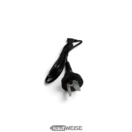 Netzkabel IEC C7 auf Typ I Stecker | 186 cm | Schwarz | Für C8-Kaltgerätestecker