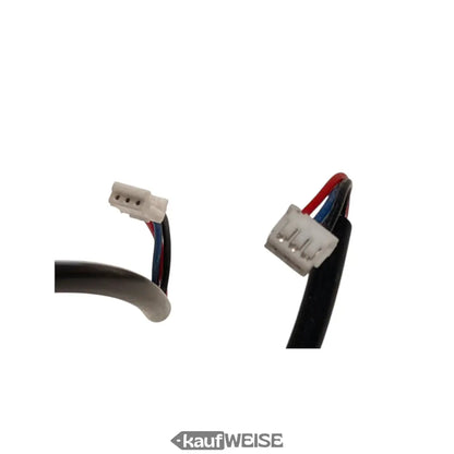 Schwarzer isolierter Kabel mit weißem 3-Pin-Stecker und rot, blau, schwarz Draht für Ninebot Bremshebel