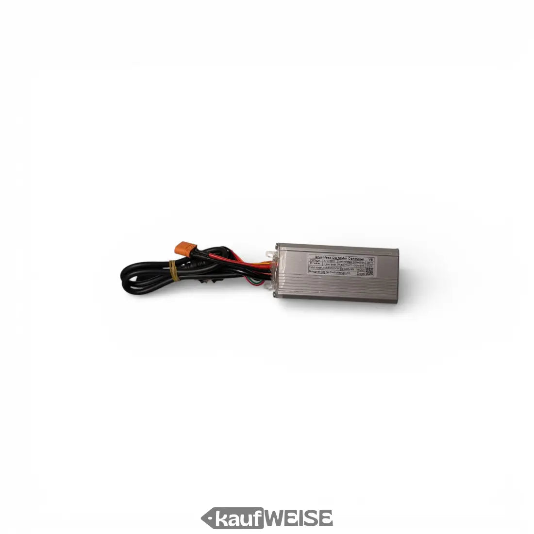 Silbernes Ouxi V8 48V 21A Controller mit schwarzem und rotem Kabelbündel für Fatbike