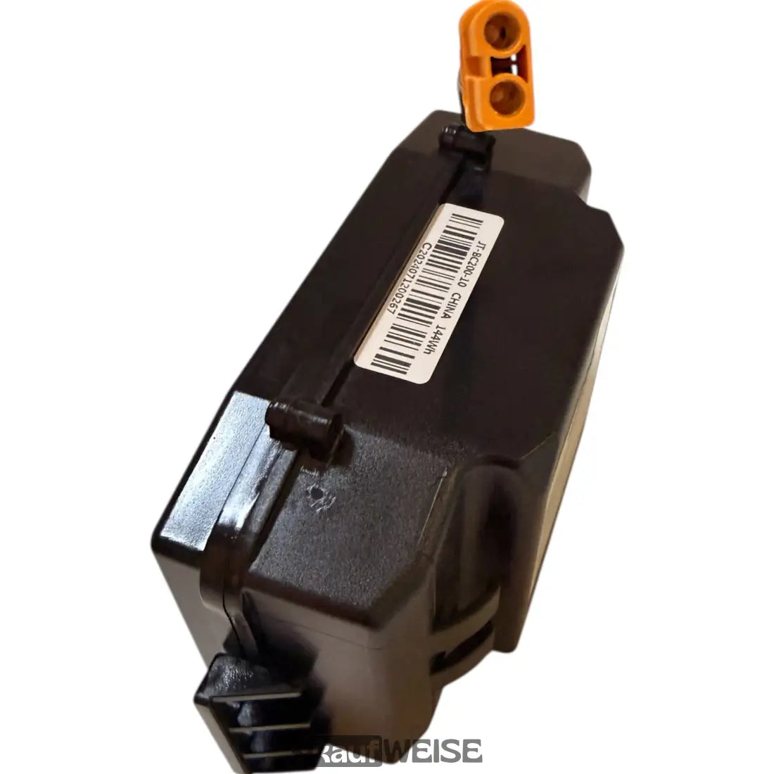 Schwarzer Hoverboard-Akku 36V 4.4Ah Samsung Zellen mit orange Stecker